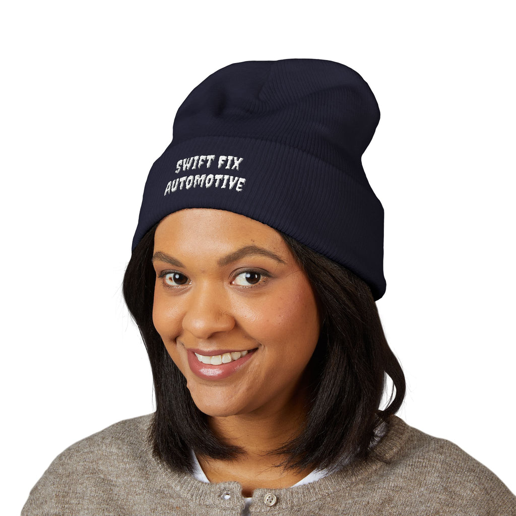 Swift Fix Automotive Embroidered Beanie