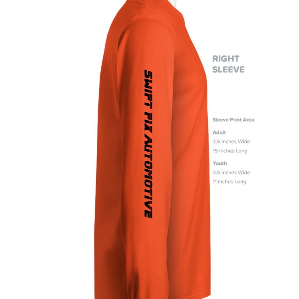 SPORT ORANGE - TT11L - SLEEVE_RIGHT